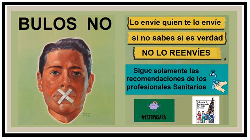 La FABZ recomienda decir NO a los bulos