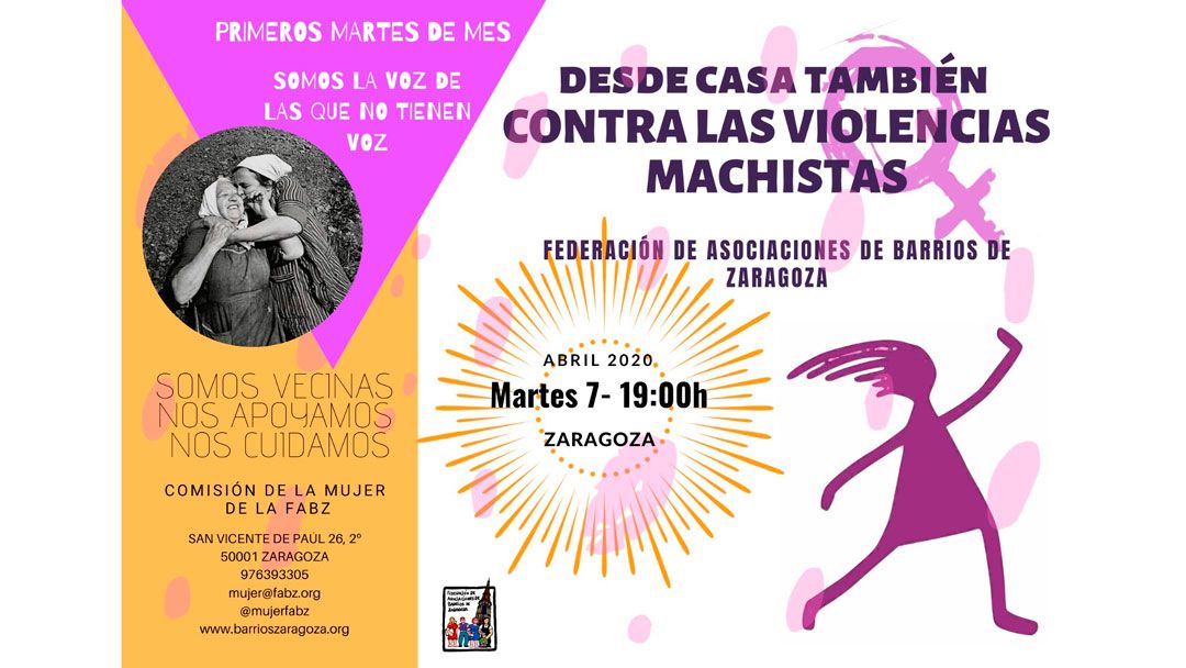 Desde casa también Contra la violencia machista abril 2020