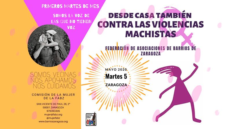 Desde casa también contra las violencias machistas mayo 2020