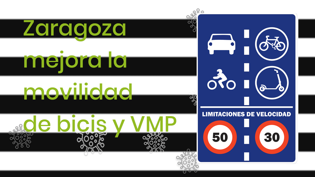 Zaragoza mejora la movilidad de bicis y VMP