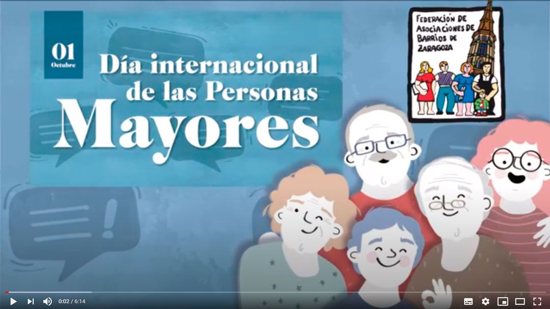 La FABZ publica un video por el Día Internacional de las Personas Mayores 2020