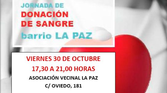 Donación de Sangre en La Paz: 30 de octubre 2020