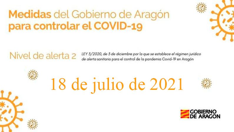 Medidas COVID 18 de junio de 2021