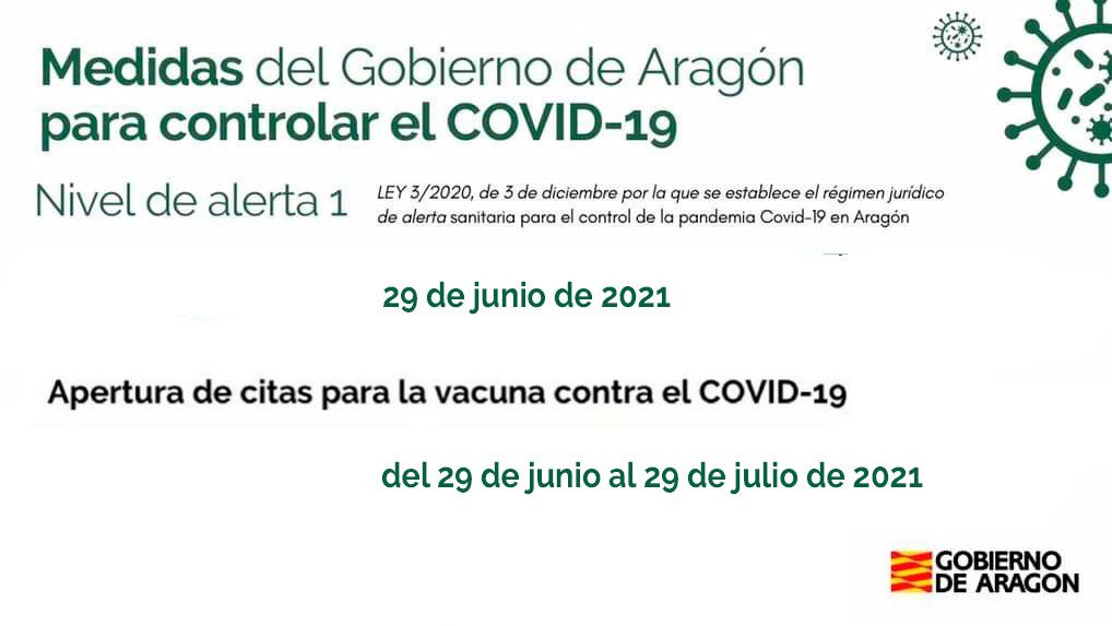 Medidas COVID 29 de junio de 2021