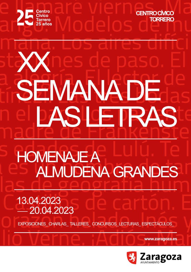 XX Semana de las Letras en el Centro Cívico Torrero