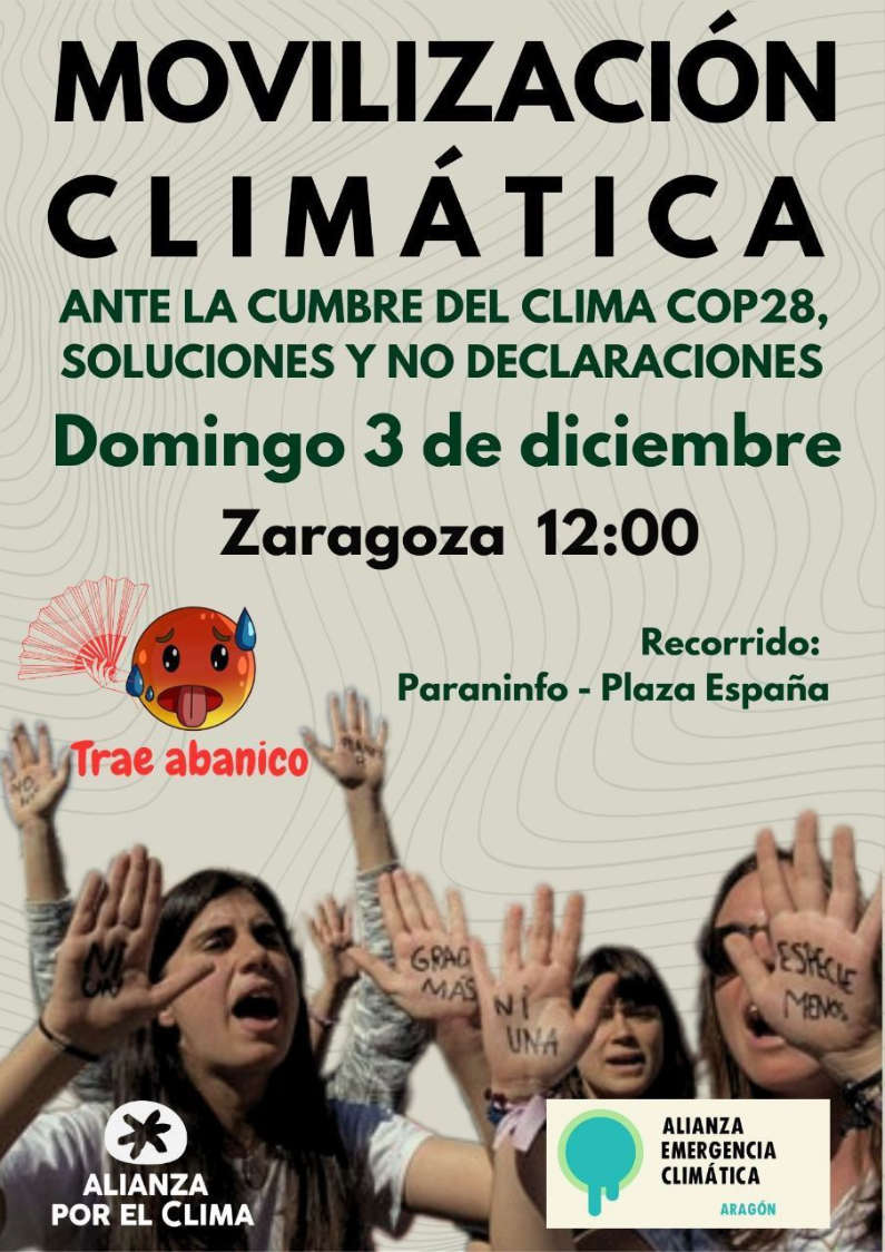 Movilización Climática 3 diciembre 2023