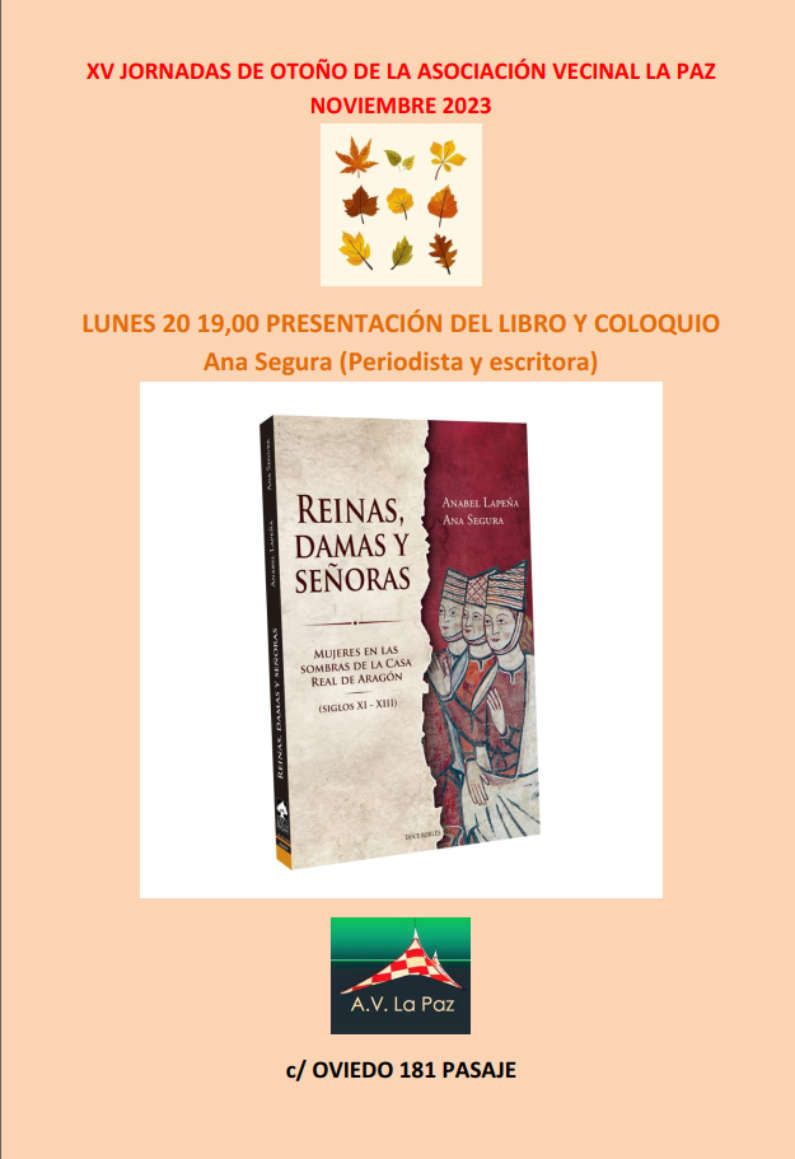 Jornadas de Otoño de La Paz 2023: Presentación del Libro «Reinas, Damas y Señoras»
