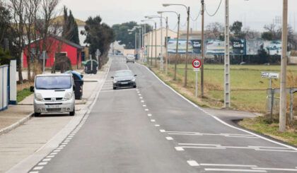 Travesía de Movera Acondicionamiento del firme