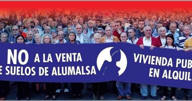 La AV La Paz apoya a la AV San José en su rechazo a la venta de parcelas de Alumalsa