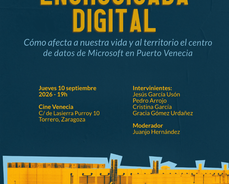 Charla «Zaragoza en la encrucijada digital»