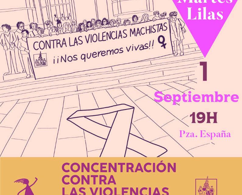 Martes Lilas Septiembre 2026: Concentración contra las violencias machistas