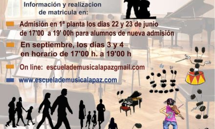 Inscripciones en los Talleres de Arte la paz para el curso 2026-2027