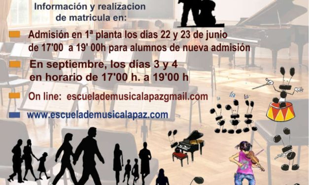 Inscripciones en los Talleres de Arte la paz para el curso 2026-2027