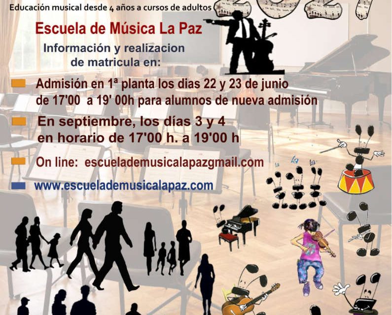 Inscripciones en los Talleres de Arte la paz para el curso 2026-2027