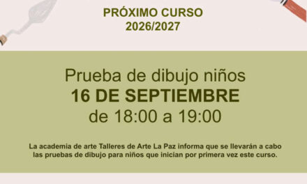 Comienzan el curso de Talleres de Arte La Paz con la prueba de dibujo a niños