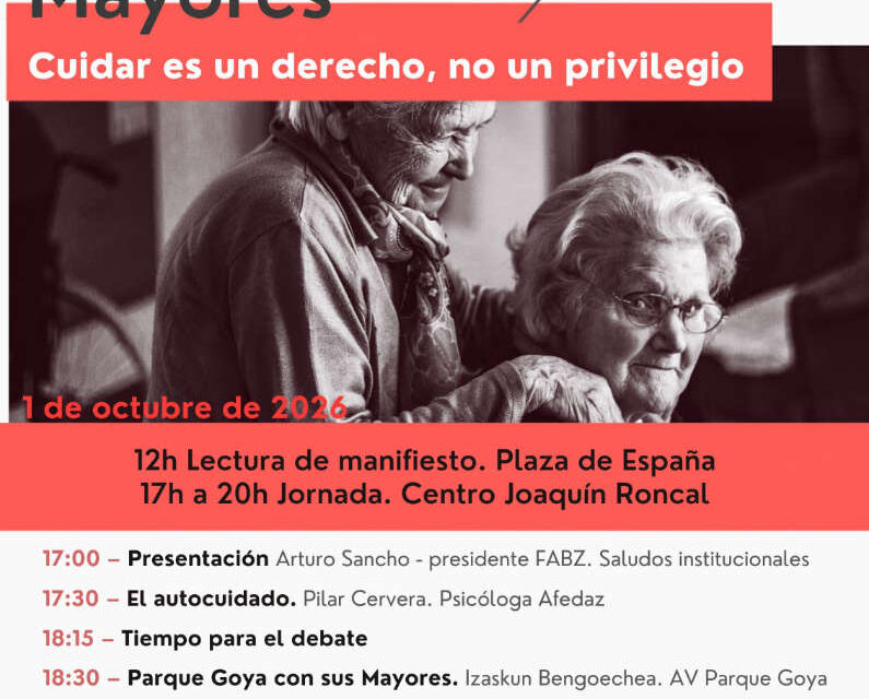 1 de octubre Día Internacional de las Personas Mayores