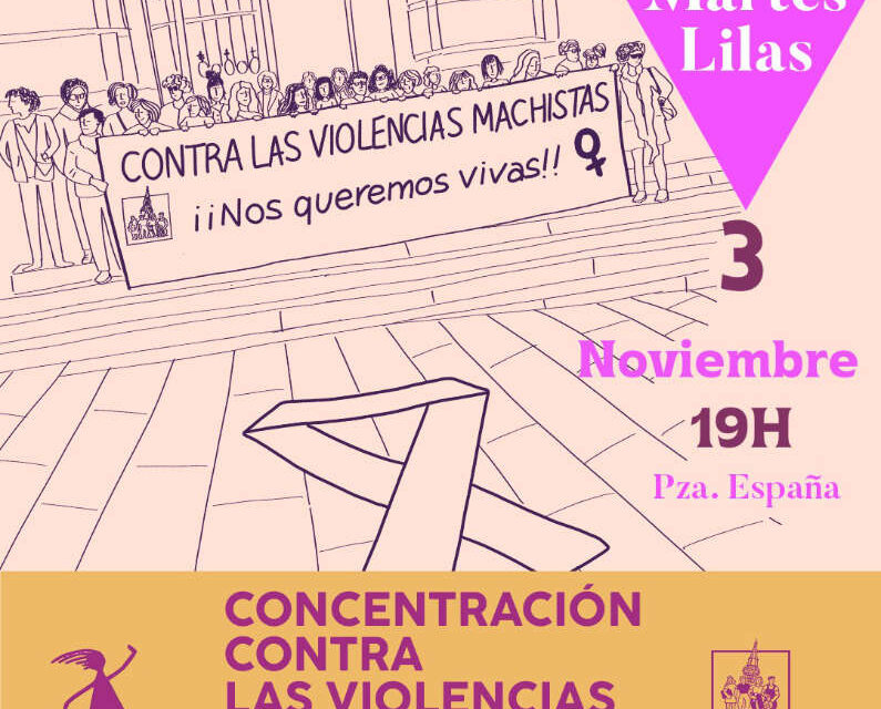Martes Lilas Noviembre 2026: Concentración contra las violencias machistas